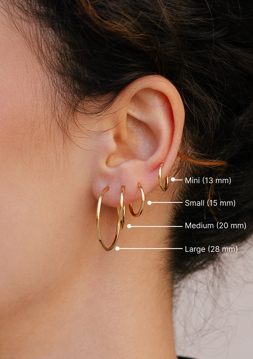 Cosimo Thin Hoops Small