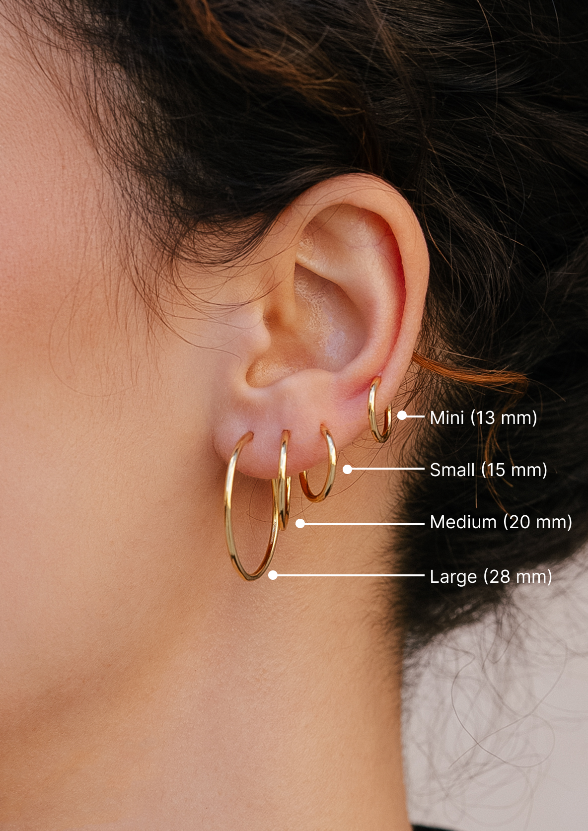 Cosimo Thin Hoops Small