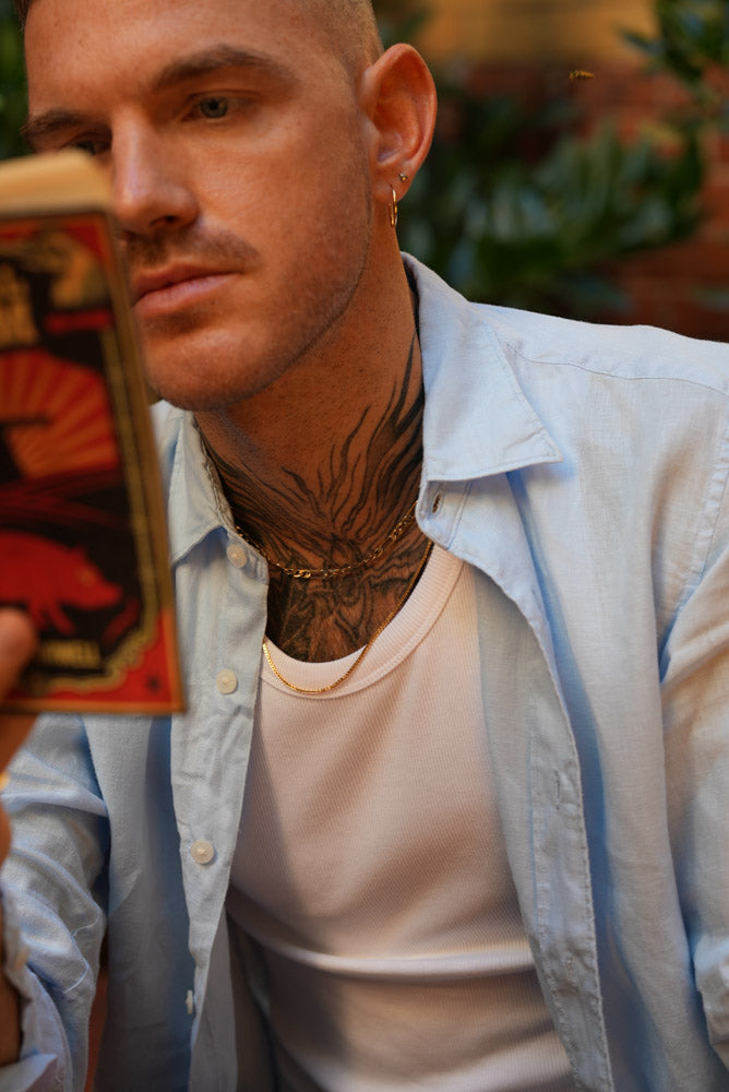 Cosimo Thin Hoops Medium