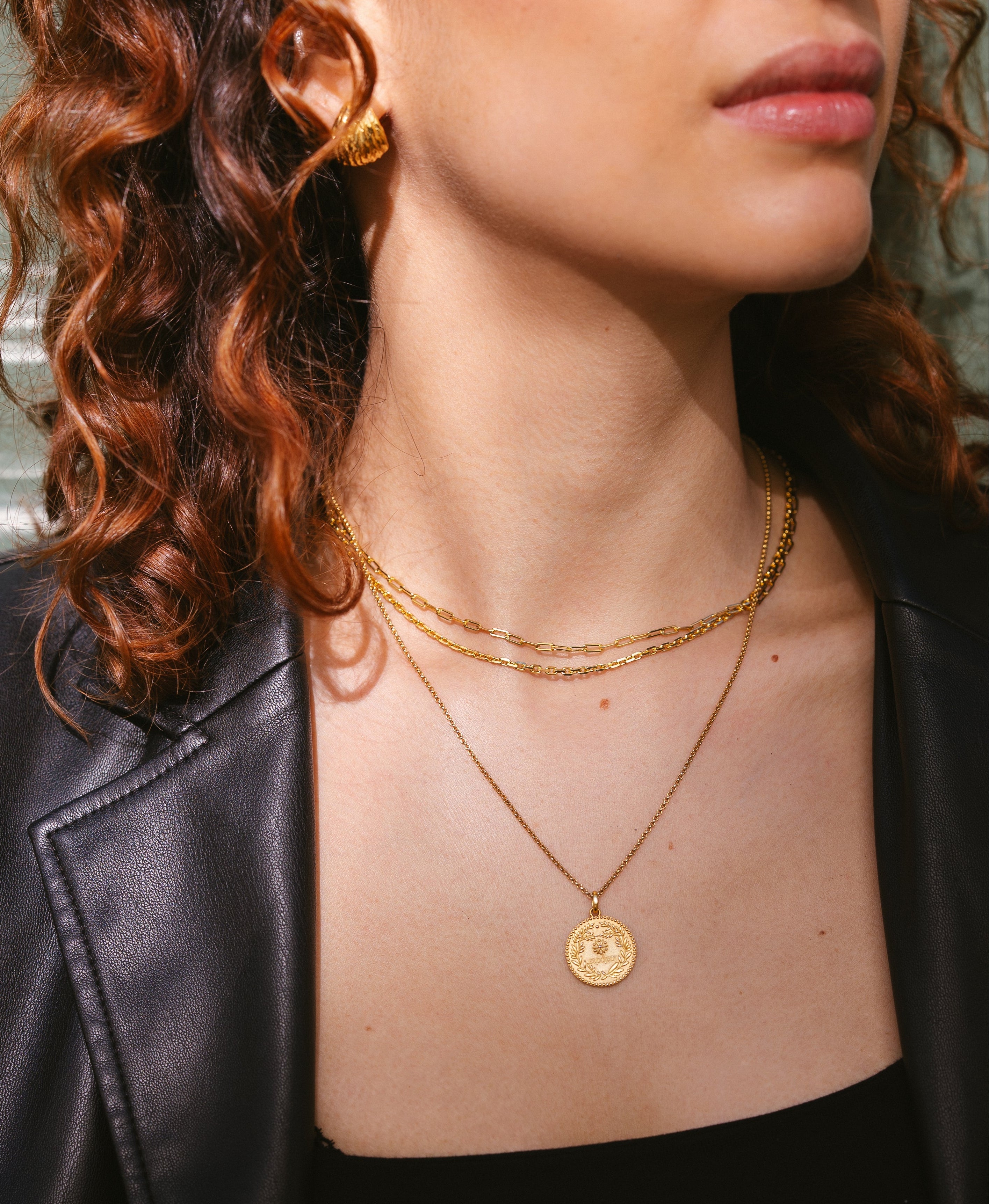 Eirene Coin Necklace