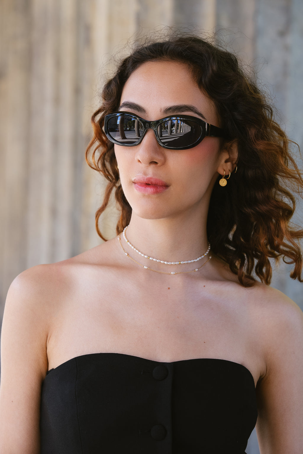 Cosimo Thin Hoops Small