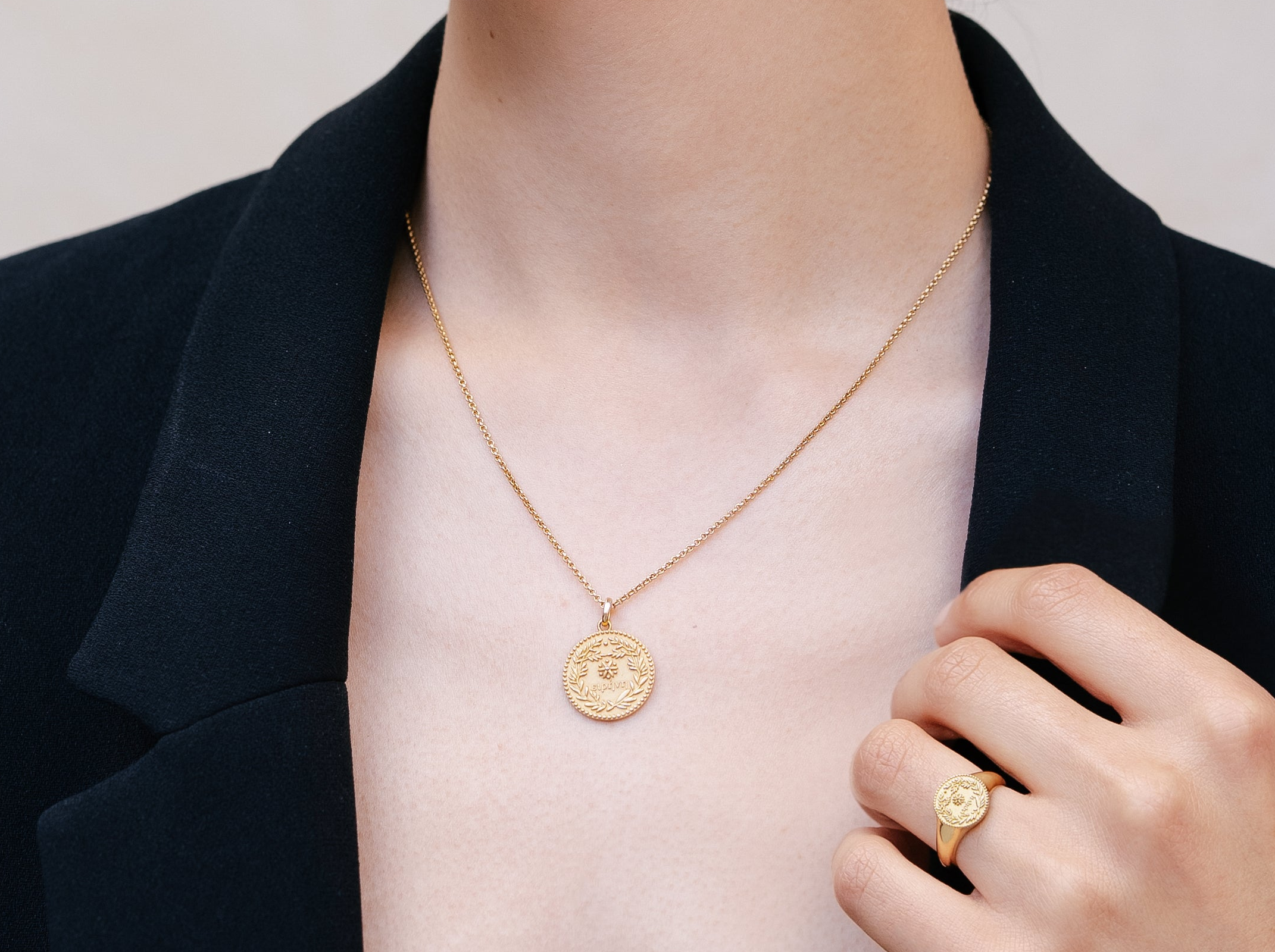 Eirene Coin Necklace