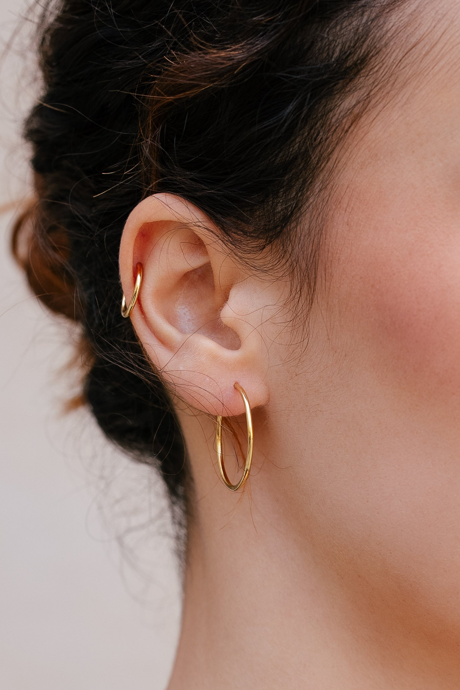 Cosimo Thin Hoops Large