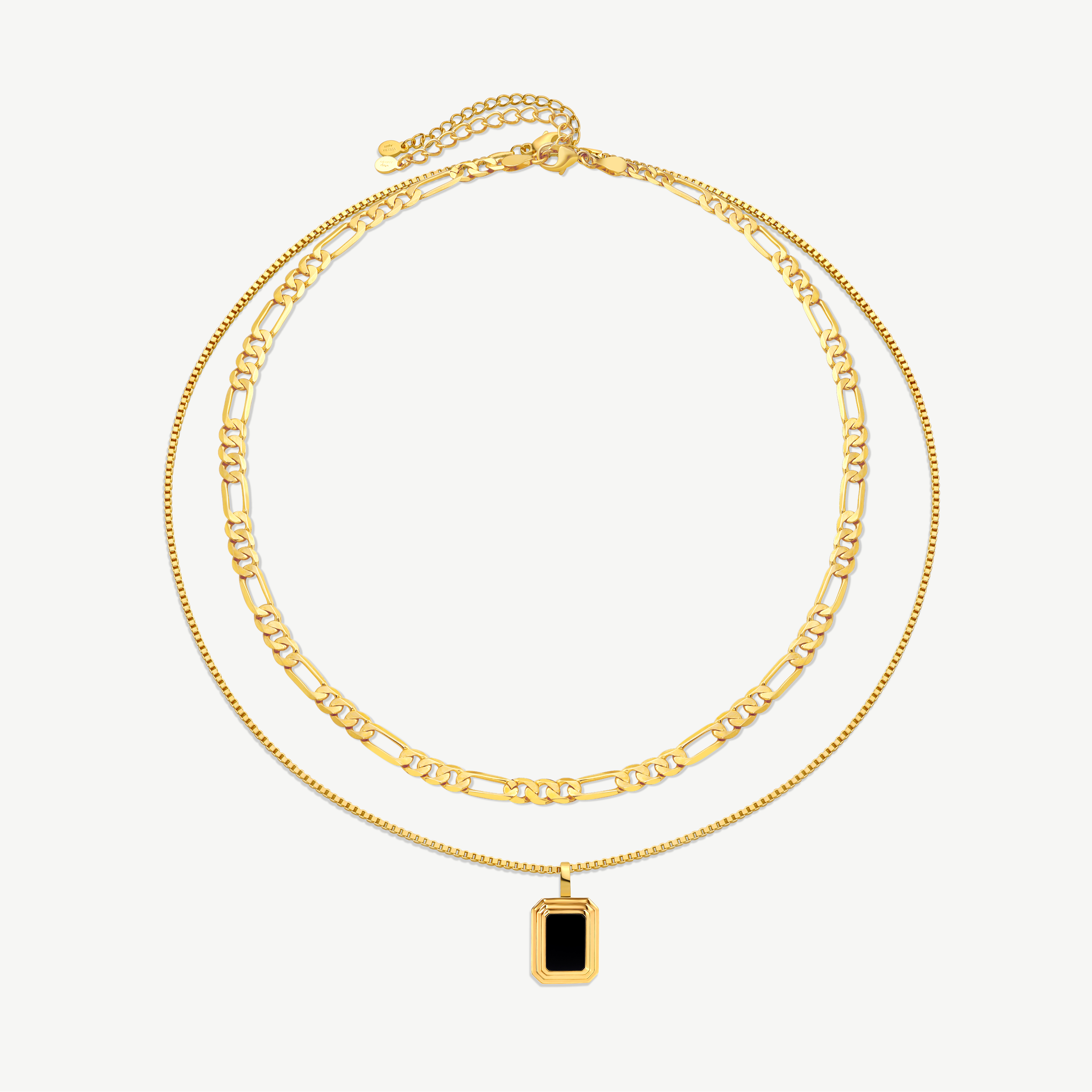 Audrey + Celeste Black Onyx Set